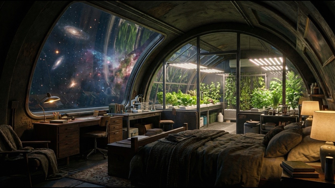 Orbital Research Station 🛰️ Atmospheric Space Ambience for Study