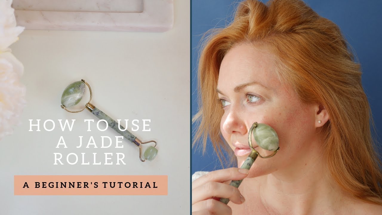 How To Use a Jade Roller | Benefits + Demo for Face, Neck, + Eyes