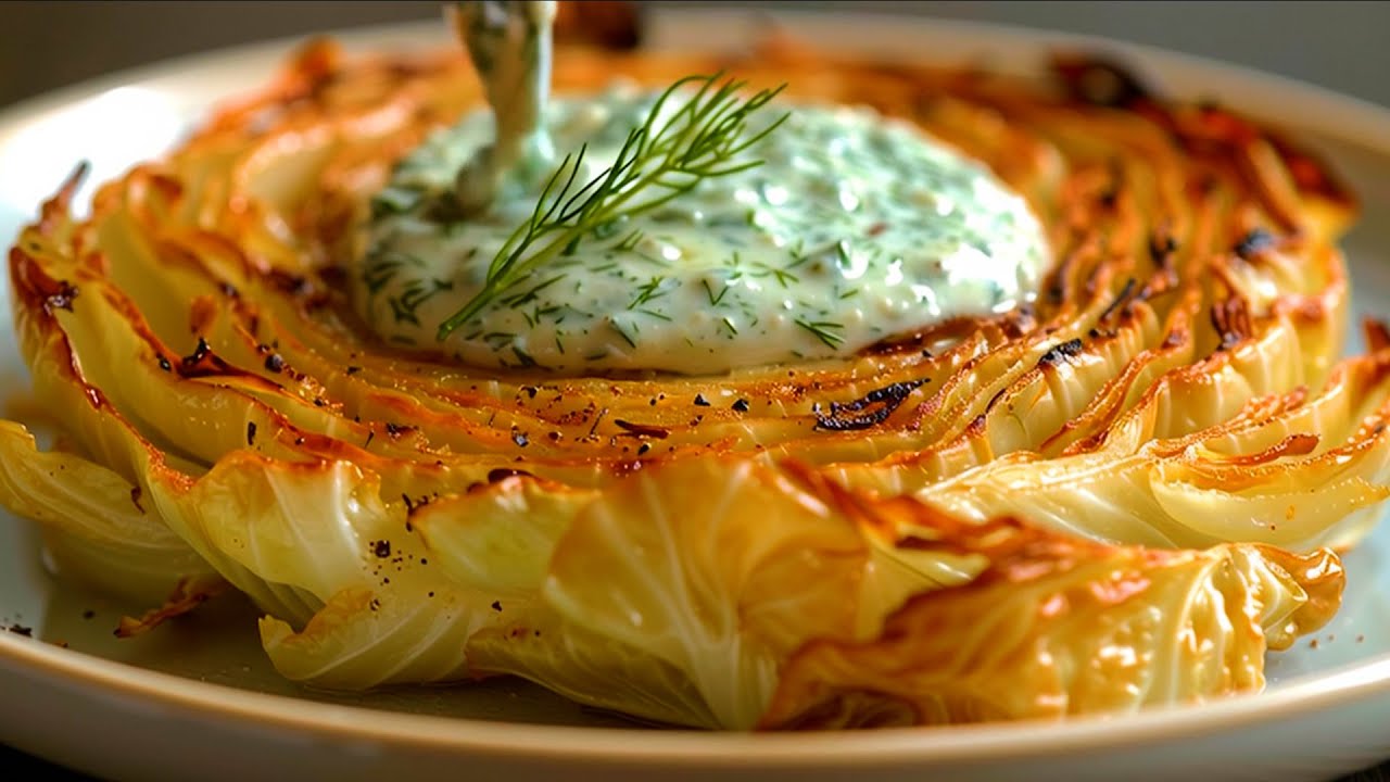 It’s so delicious! This roasted Cabbage Melts Like Butter! A Simple Recipe I Make Every Week