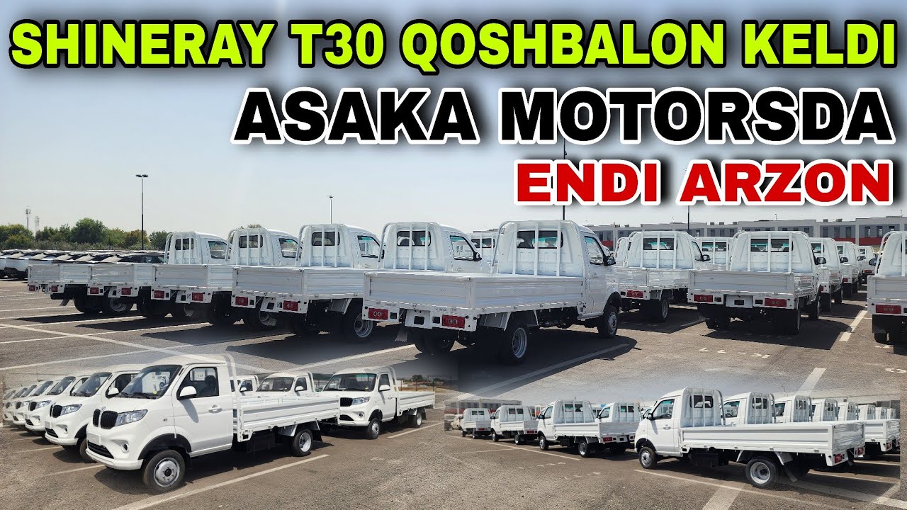 20 OKTABR MANA XUSH XABAR FOTON 5 TONNALIK VA SHINRAY T30 T32 T30 QOSHBALONGA AKSIYA BOSHLANDI