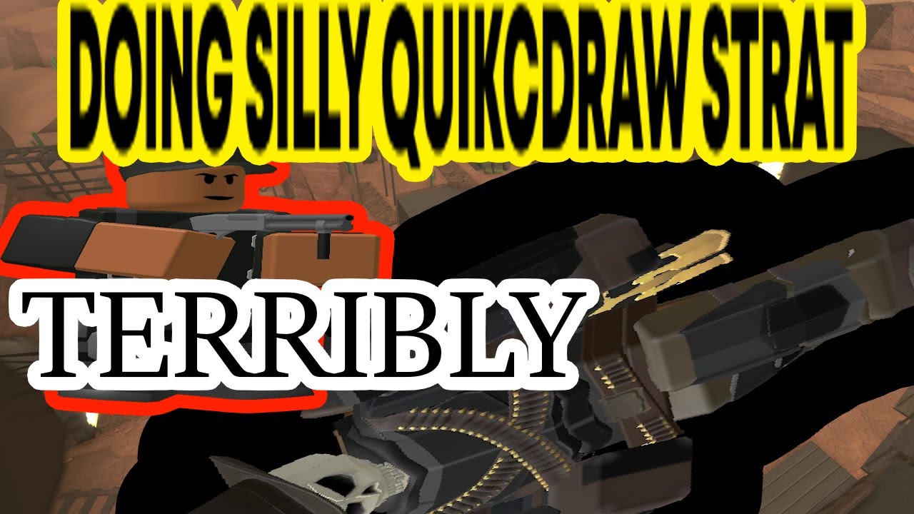 [TDS] DOING SILLY QUICKDRAW STRAT (terribly)