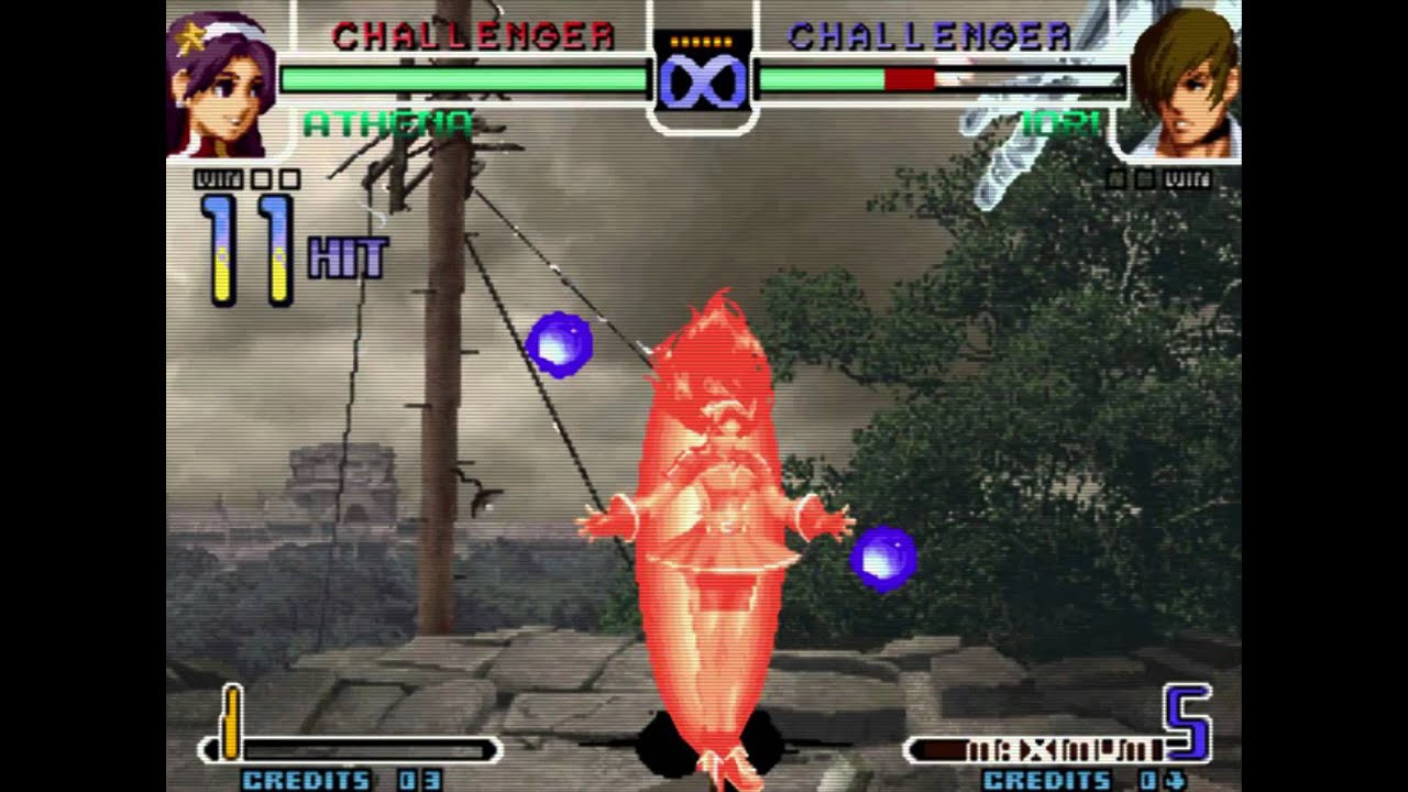 KOF 2002 Combos de Athena Paso a Paso