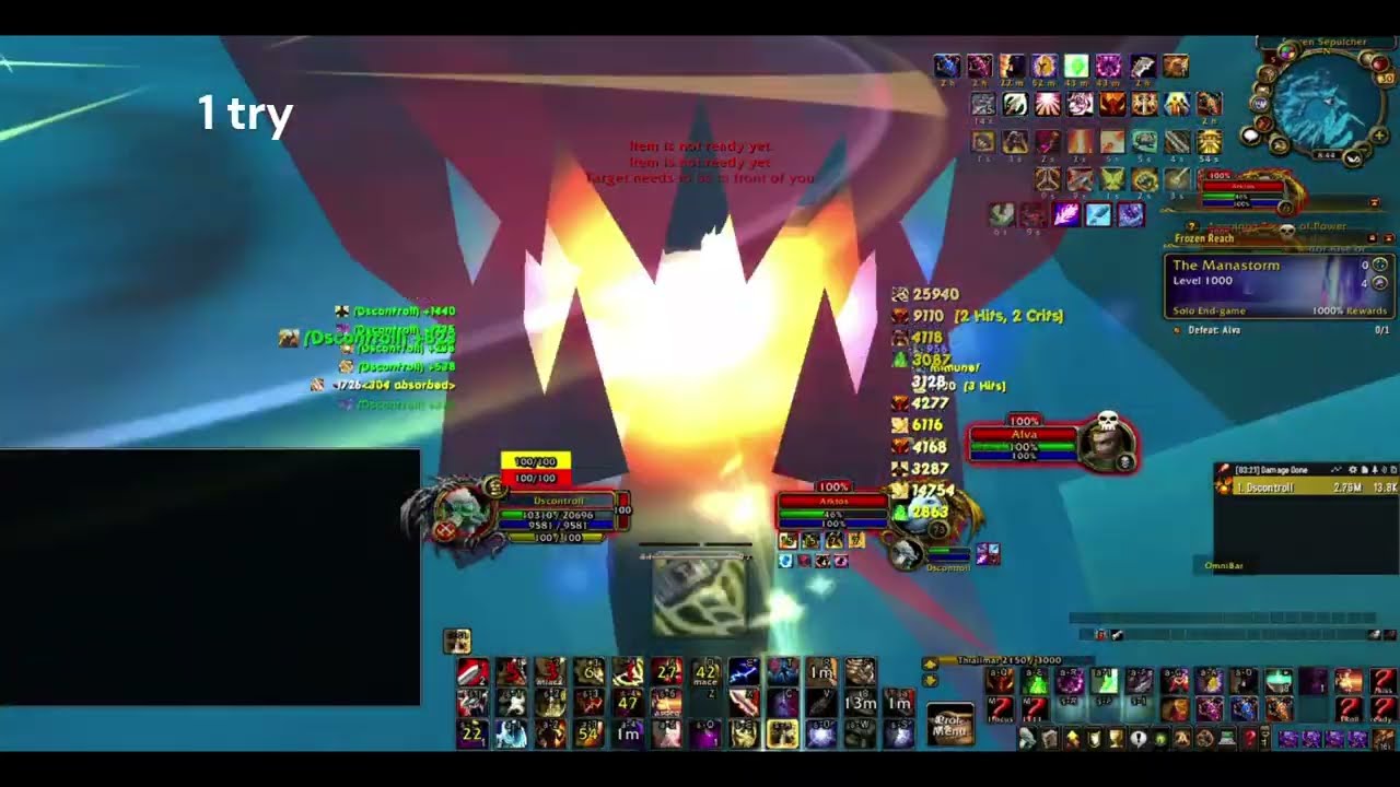 Finally we meet... ALVA #ascensionwow #sendvanity #pve
