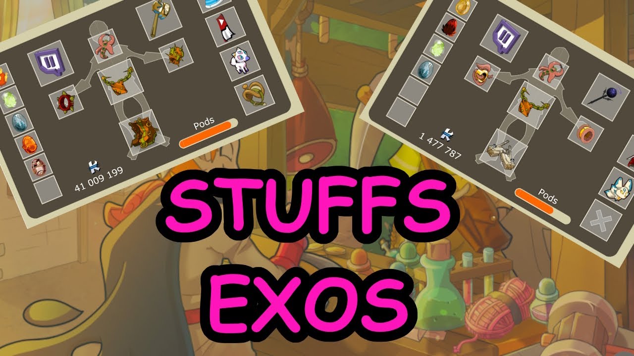 MES STUFFS FULL EXO - DOFUS RETRO
