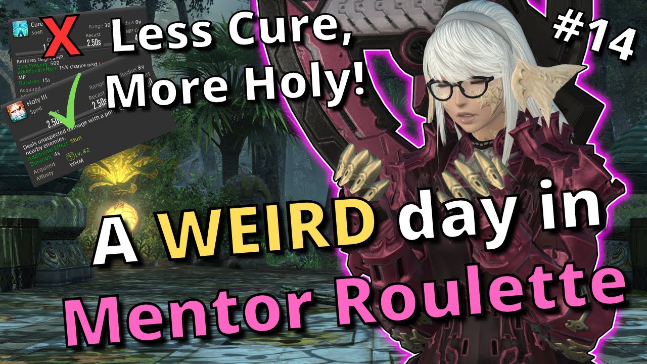 Less Cure, More Holy! A WEIRD day in Mentor Roulette!