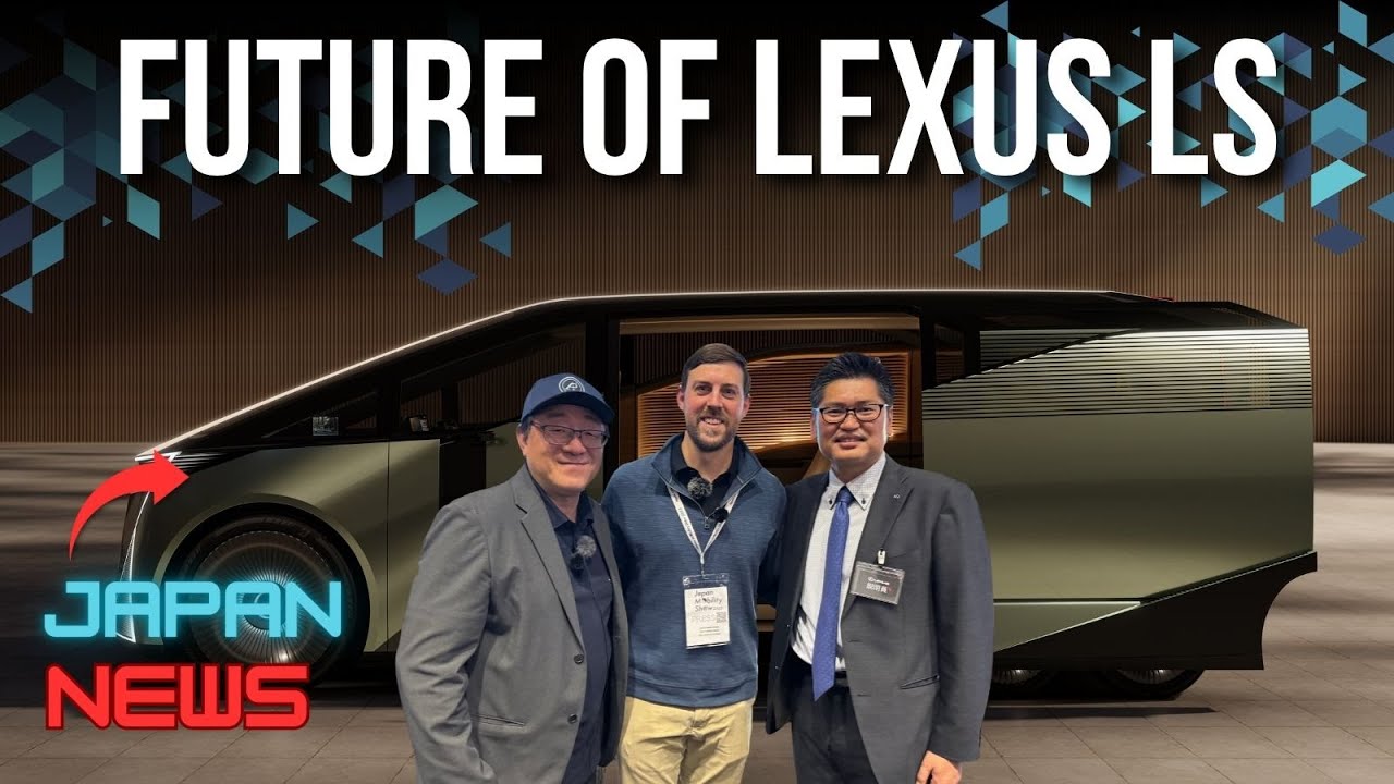 БУДУЩЕЕ LEXUS LS ОБЪЯСНЕНО ГЛАВНЫМ ИНЖЕНЕРОМ В ЯПОНИИ // ПОЧЕМУ 6 КОЛЕС? // ПОЧЕМУ РОСКОШНЫЙ ФУРГОН?