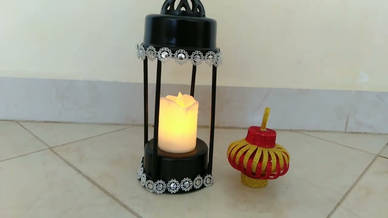 فكره لفانوس رمضان من حاجات بنرميها|فانوس رمضان 2022