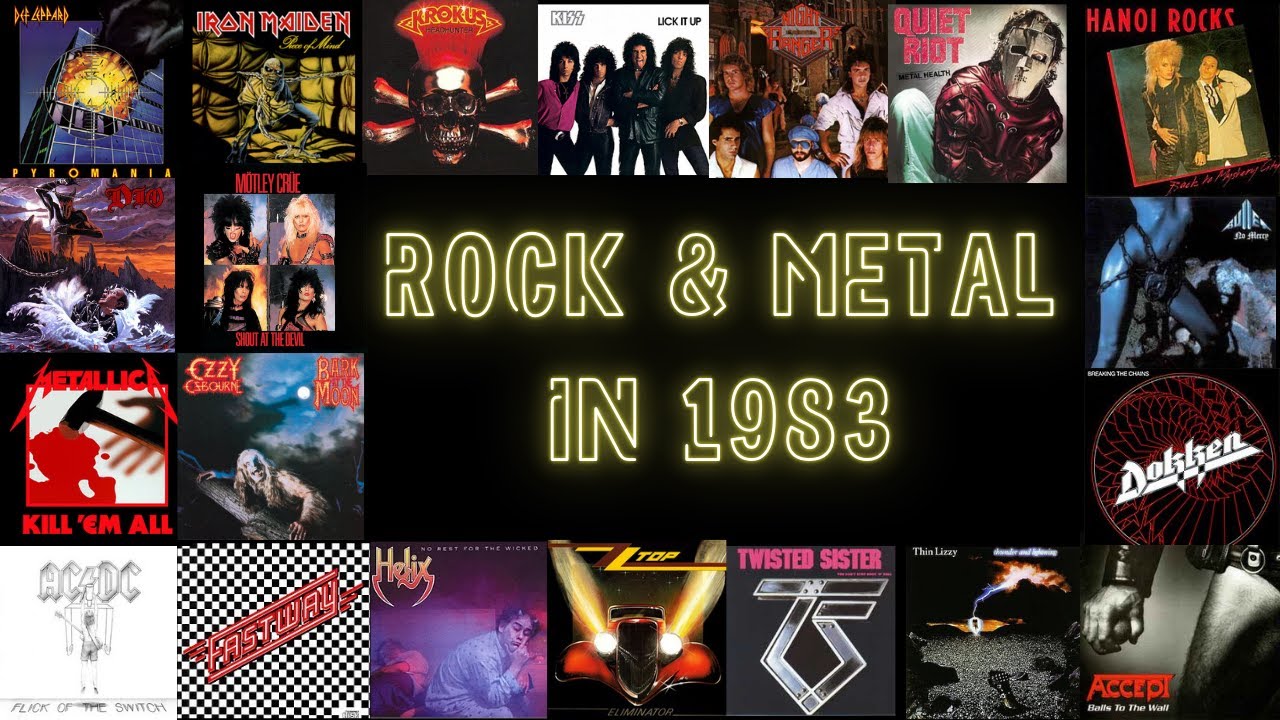Rock & Metal In1983... Def Leppard and Motley Crue Lead The Way.