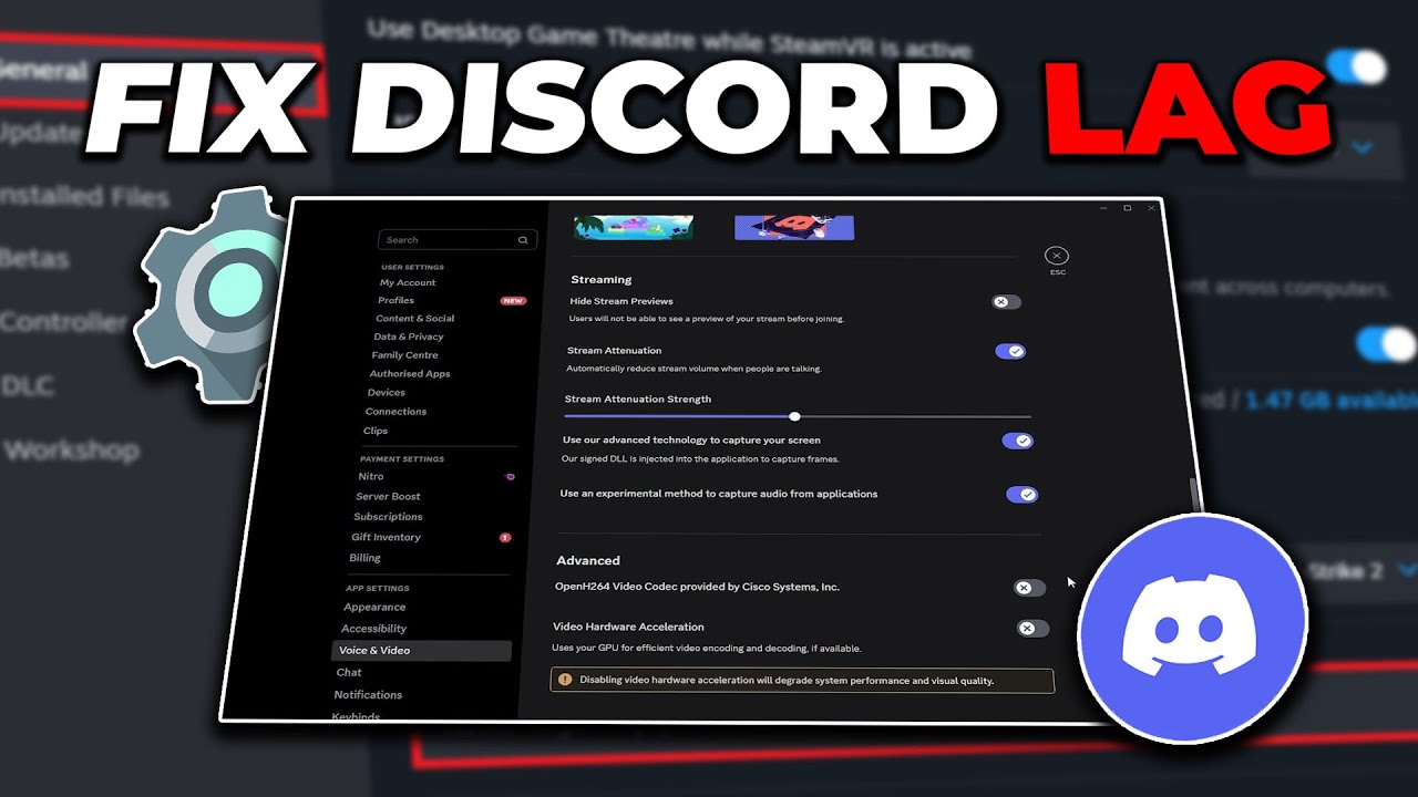Disable These Discord Settings – Boost FPS & Reduce Lag Instantly!