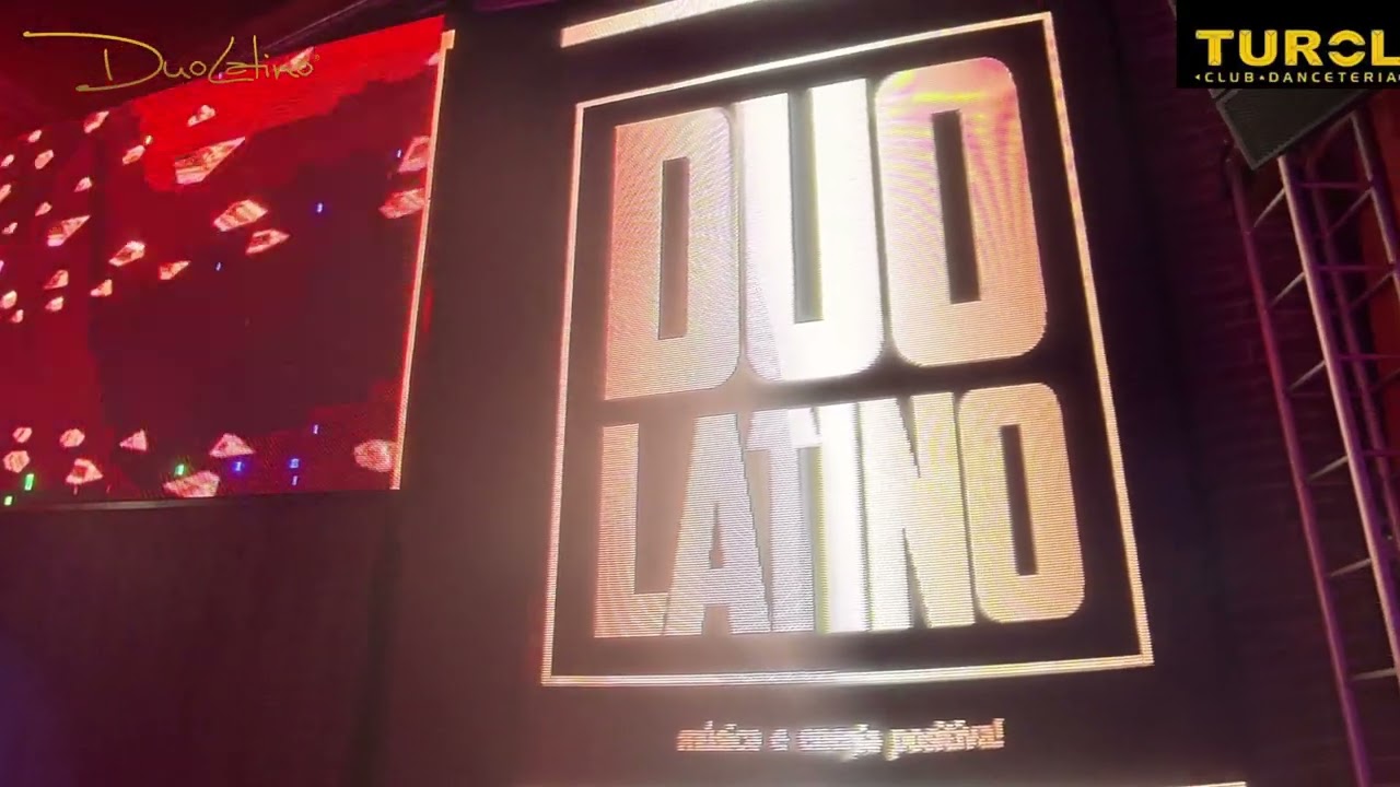 Duo Latino na Danceteria Turol 