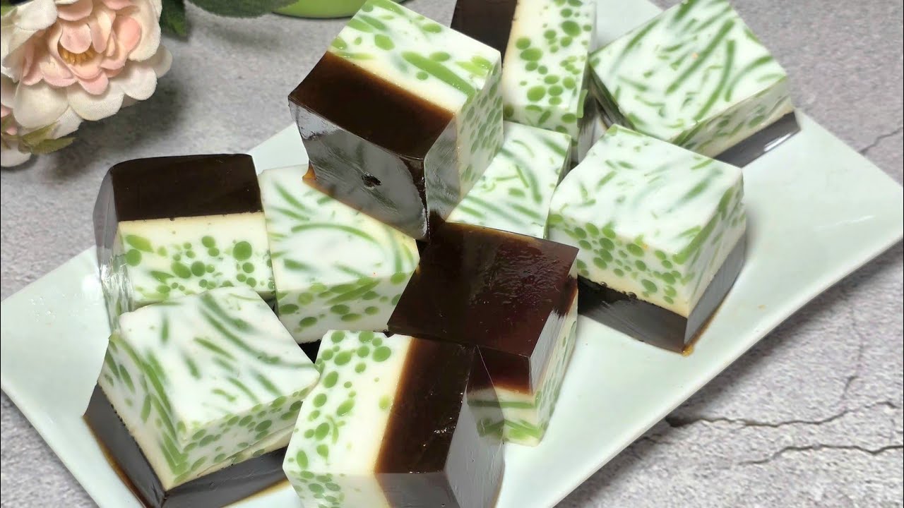 Agar Agar Cendol Gula Melaka | Coconut Milk Cendol Pudding | Malaysian No 1 Dessert!