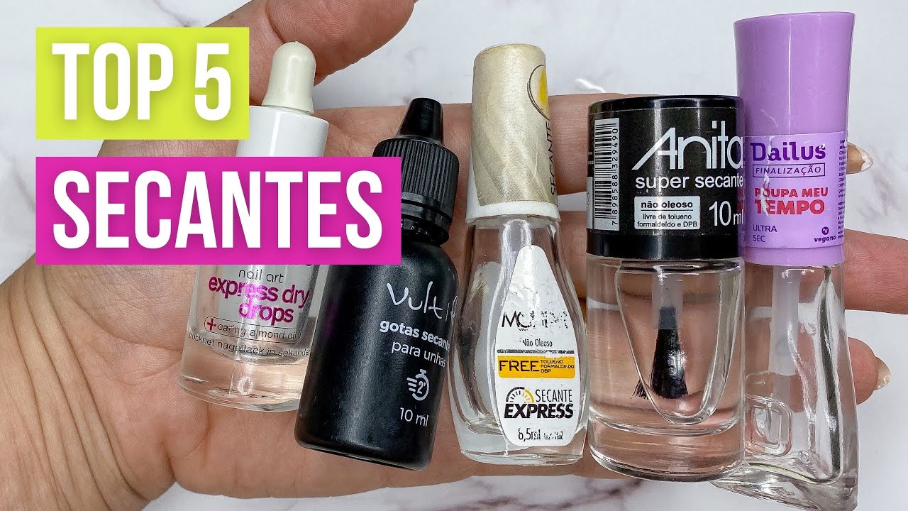 TOP 5 SECANTE DE ESMALTES