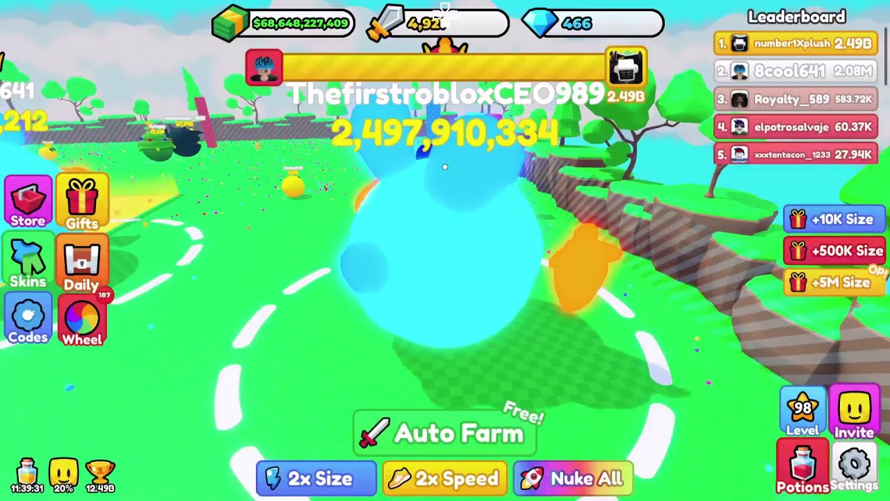 Ball eating simulator