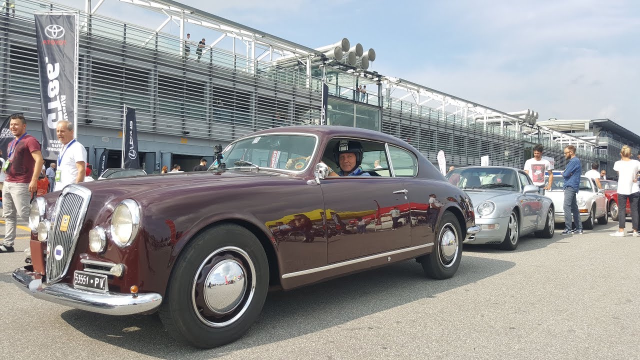 Lancia Aurelia B20 GT puro sound at Monza(lap time)