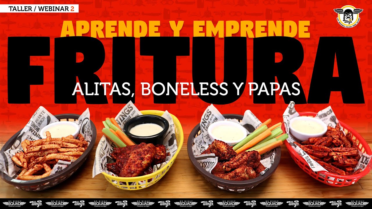 ¿Como hacer alitas, boneless y papas en la freidora? conoce los tipos de aceite, temperaturas, etc.
