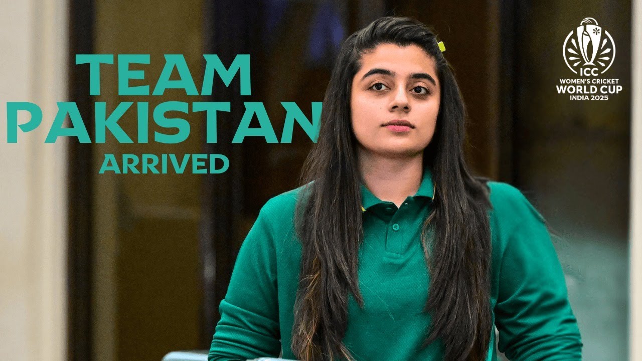 The Pakistan Women&rsquo;s Team has arrived in Sri Lanka for the ICC Women&rsquo;s Cricket World Cup 2025 🇵🇰✈️🇱🇰