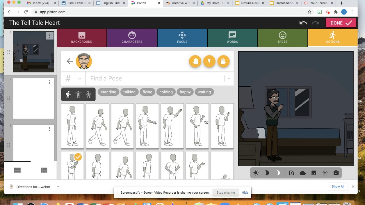 How to: Storyboard in Pixton