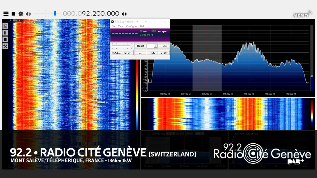 Permanent FM signals from Switzerland received near Lyon, France (Up to 270km) &bull; 22/10/2022