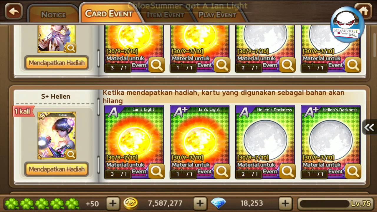Line Let's Get Rich : Get S+ Ian & Helen Event