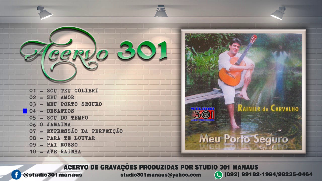 ACERVO 301- RAINIER DE CARVALHO - MEU PORTO SEGURO