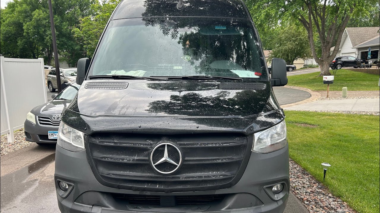 2021 Мерседес спринтер .проблема -  дворники .2021 Mercedes Benz Sprinter problem windshield wipers.