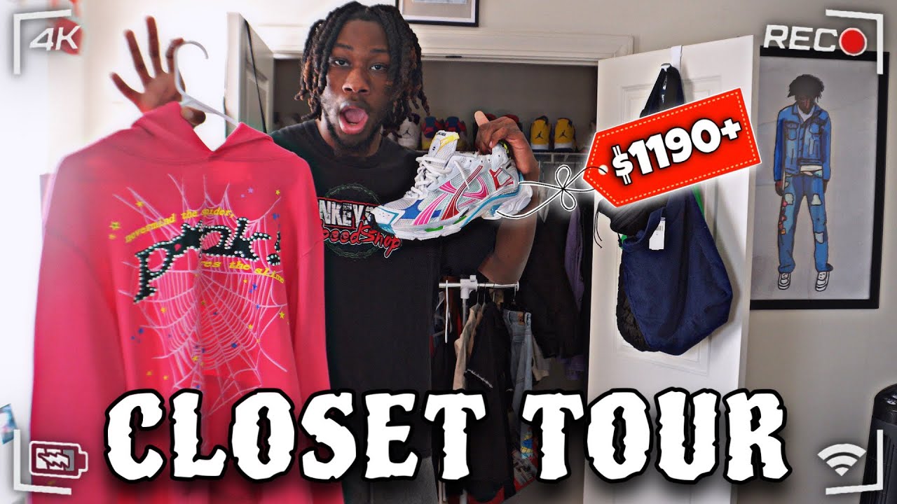INSANE 20 YEAR OLD CLOSET TOUR | CPFM, BALENCIAGA, ETC.