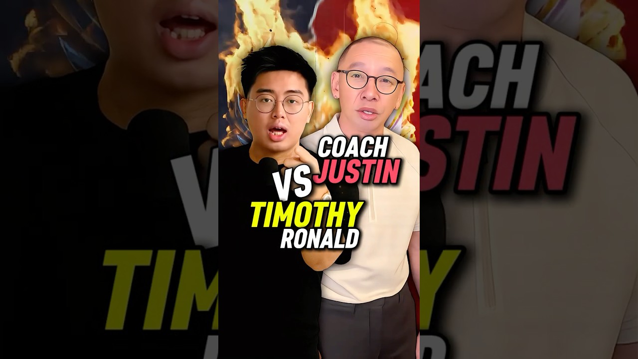 Coach Justin ⚽️ VS Timothy Ronal 💸 Saling Sindir🔥 #shorts