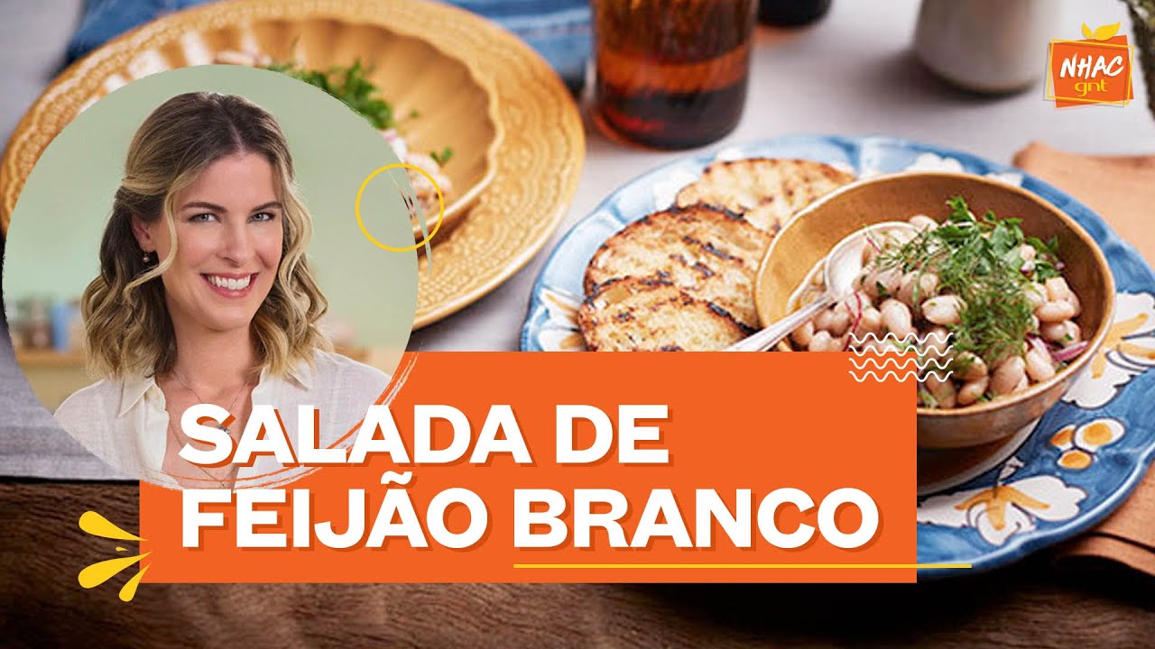 Aprenda como fazer salada de feijão branco marinado | Cozinha Prática