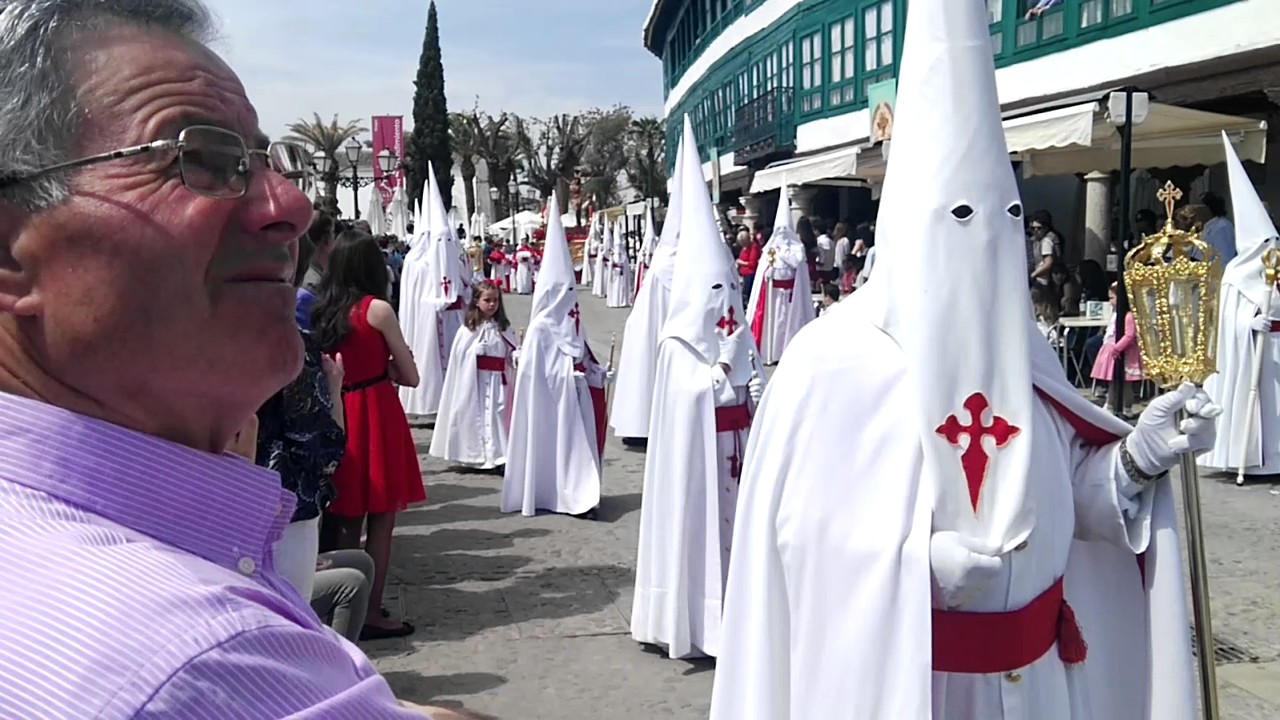 Semana Santa en Almagro viernes santo con la hermandad de Santiago Apóstol 2017