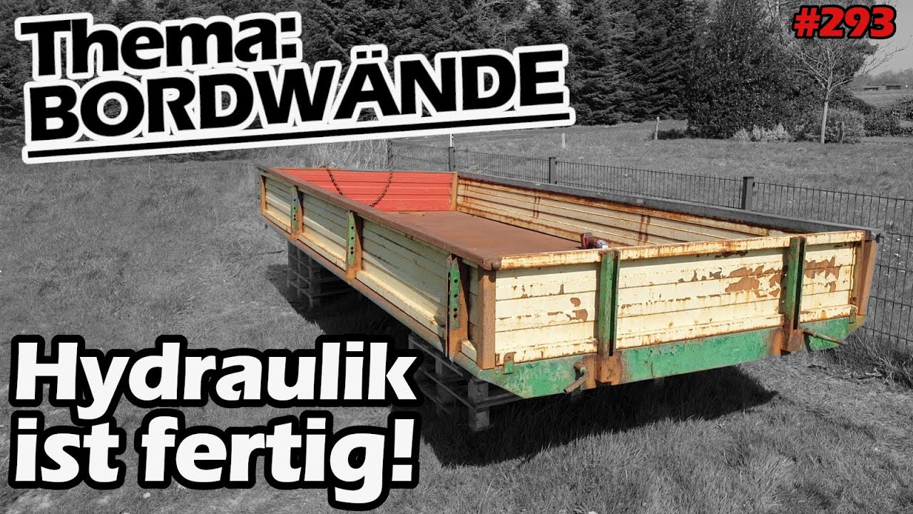 Die Bordwände sind fällig! | Hydraulik ist fertig! So sieht es jetzt aus...| Bruns Kipper | Mr. Moto