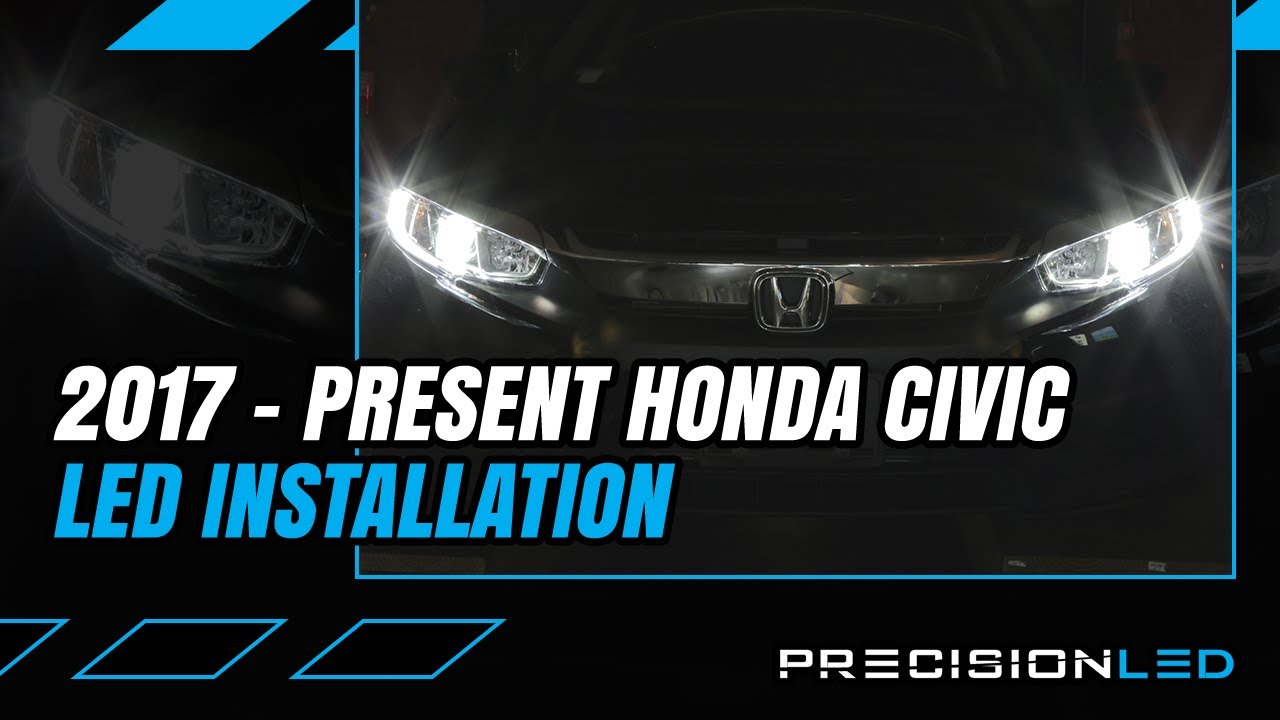Honda Civic LED Headlights - How To Install - 10th Gen (2016+)