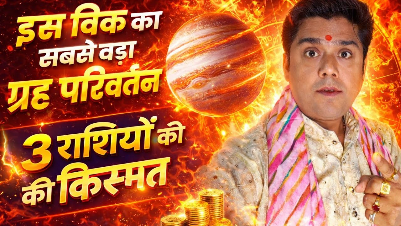 1️⃣ इस सप्ताह का सबसे बड़ा ग्रह परिवर्तन ⚡ 3 राशियों की चमकेगी किस्मत