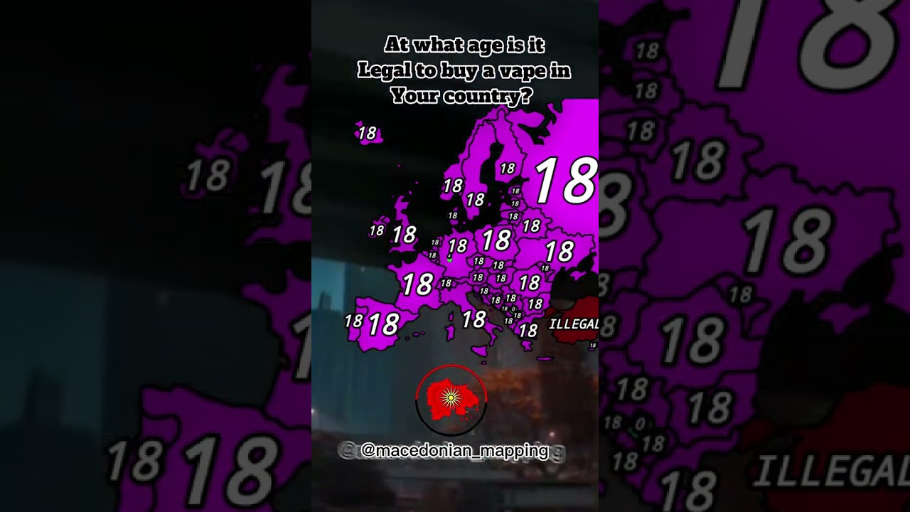 At what age is it legal to buy a vape in your country?