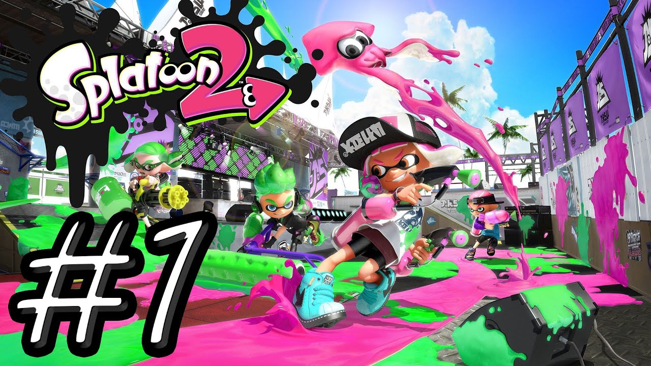 Splatoon 2 - Walkthrough Part 1 - Getting Fresh! - Multiplayer (Nintendo Switch Gameplay)