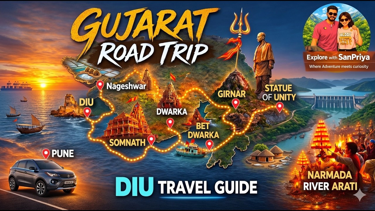 Diu Travel Guide | Best Places to Visit in Diu | Gujarat Road Trip Series -Day 2