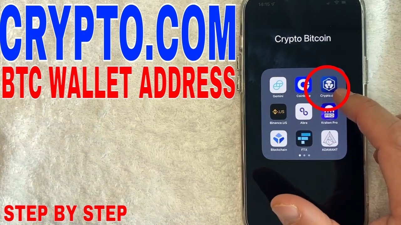 🔴🔴 How To Find Crypto.com Bitcoin BTC Wallet Address ✅ ✅