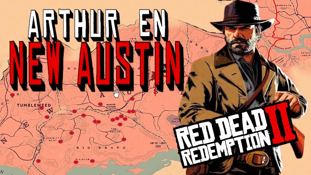 🤠Como ir a NEW AUSTIN con ARTHUR MORGAN - truco para  LINGOTES DE ORO - Red Dead Redemption 2🤠