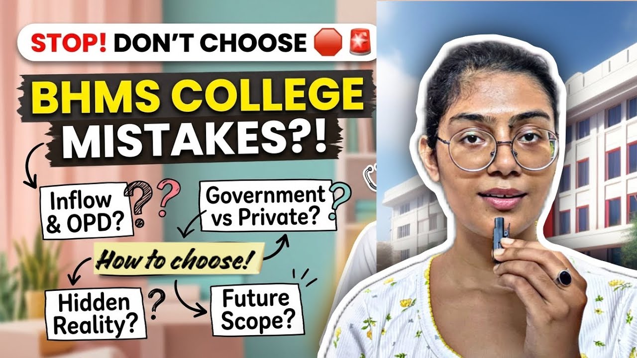 DON&rsquo;T Choose a BHMS College Before Watching This‼️Secrets No One Tells You🔥💯#bhms #neet #homeopathy