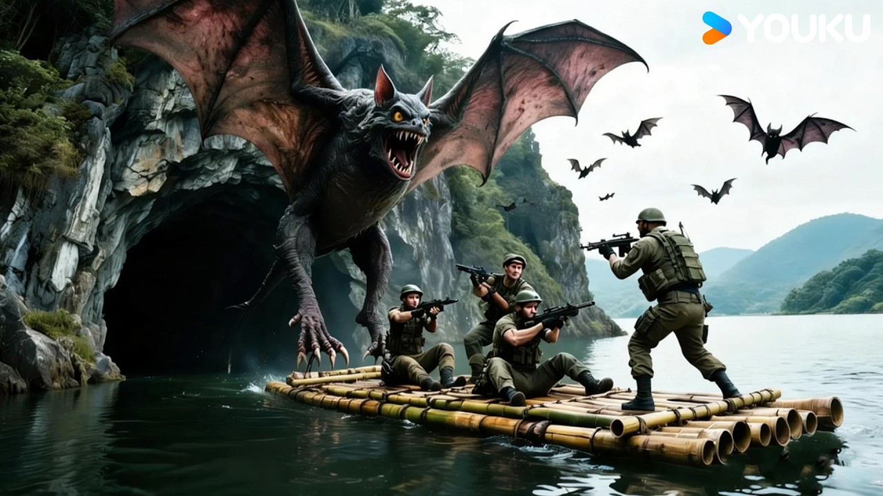 🦇💥 Giant Bats Go Berserk&mdash;Mercenaries Fight Back!| Snake Girl | YOUKU MONSTER MOVIE