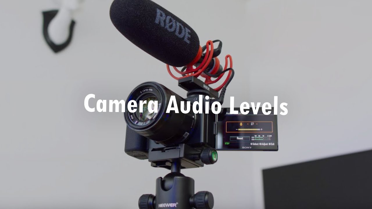 How to set Camera Audio Levels - Best Settings for External Mic‘s (Sony ZV-E10 + Rode VideoMic NTG)