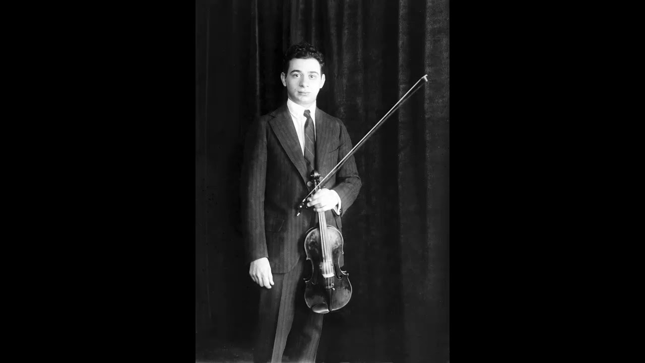 Sascha Jacobsen (violin) - To a Wild Rose (MacDowell, arr. Hartmann) (1928)