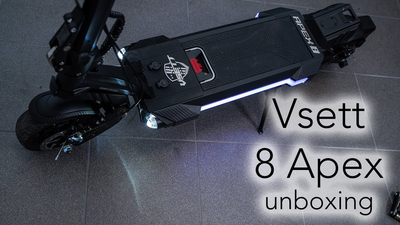 Vsett 8 Apex - konečně jsou tady Apexy!! 🤩 Unboxing 📦