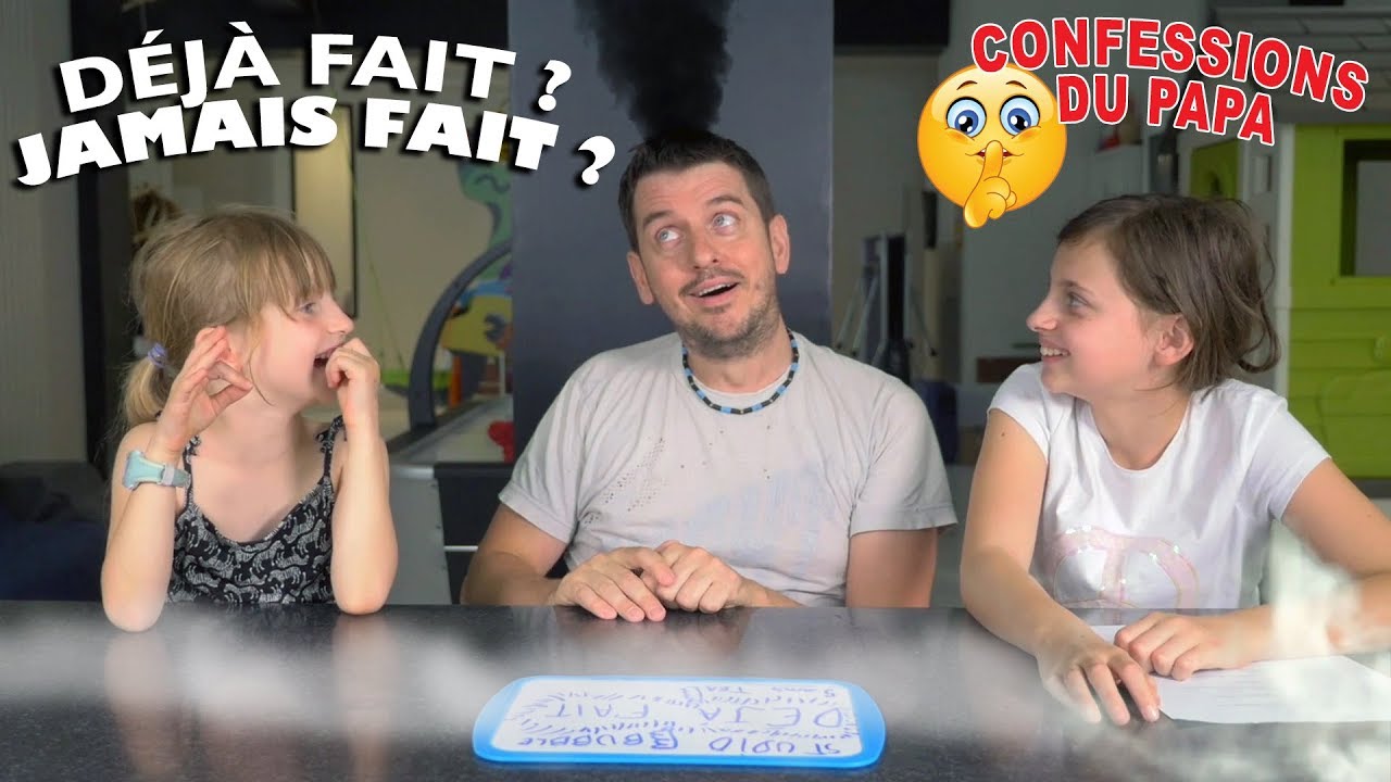 DÉJÀ FAIT JAMAIS FAIT CHALLENGE SPECIAL PAPA • Studio Bubble Tea FAQ NEVER HAVE I EVER