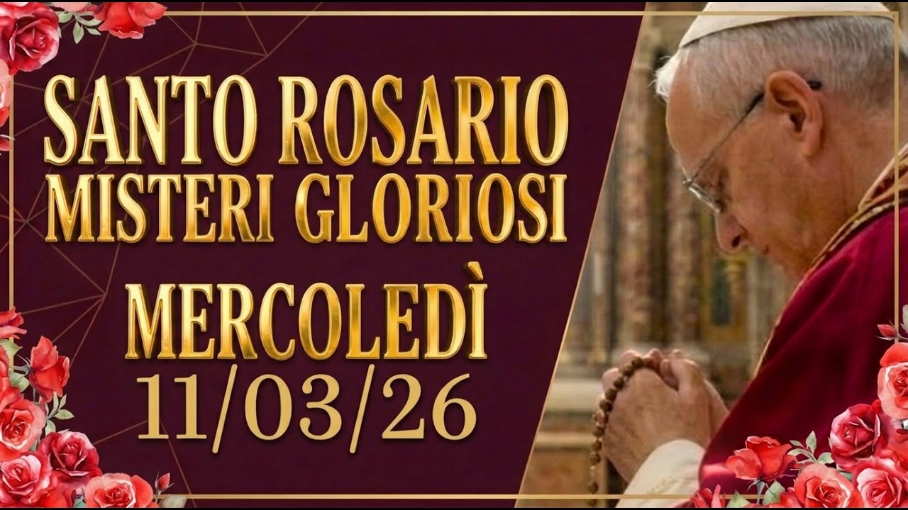 È TROPPO TARDI? ⏳ Santo Rosario 11 Marzo | Il Coraggio di Ricominciare Misteri Gloriosi