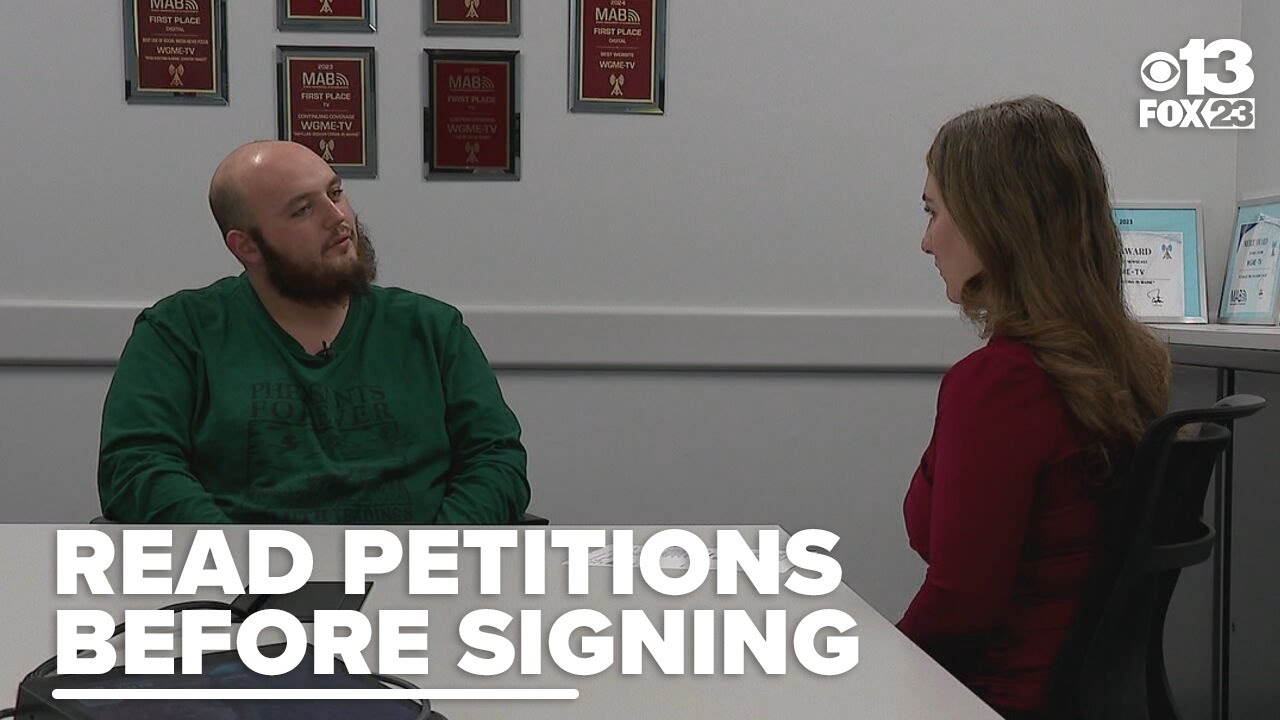 Maine man claims group gathering signatures on marijuana petition misled him