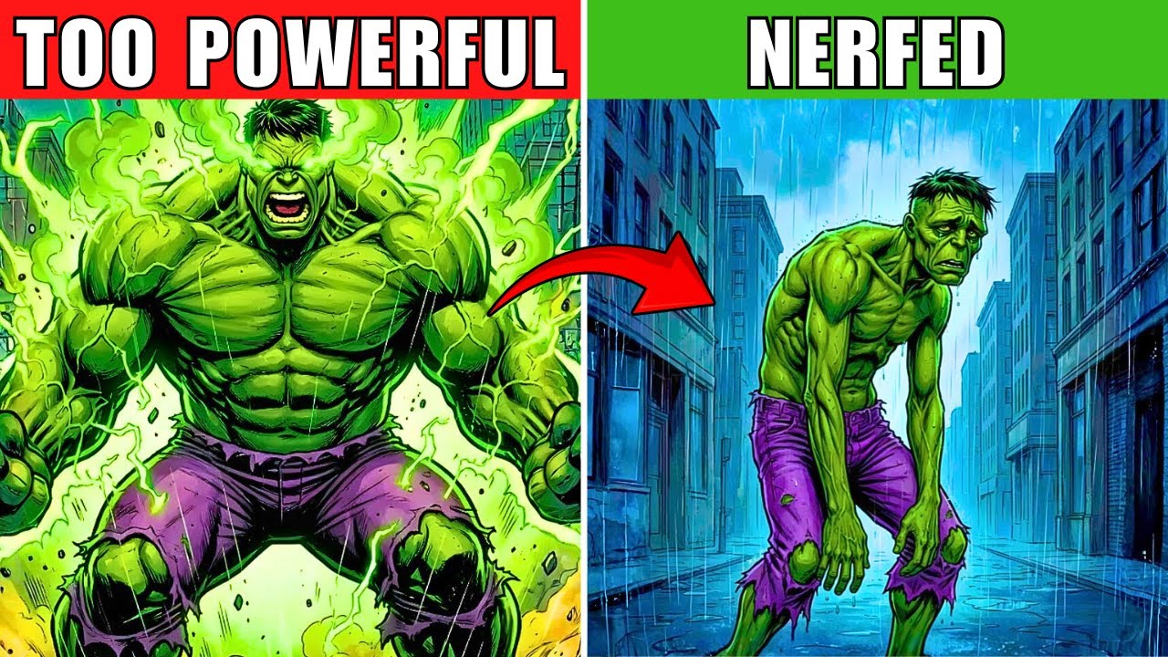 10 Marvel Characters Who Were Too Powerful So They Nerfed Them