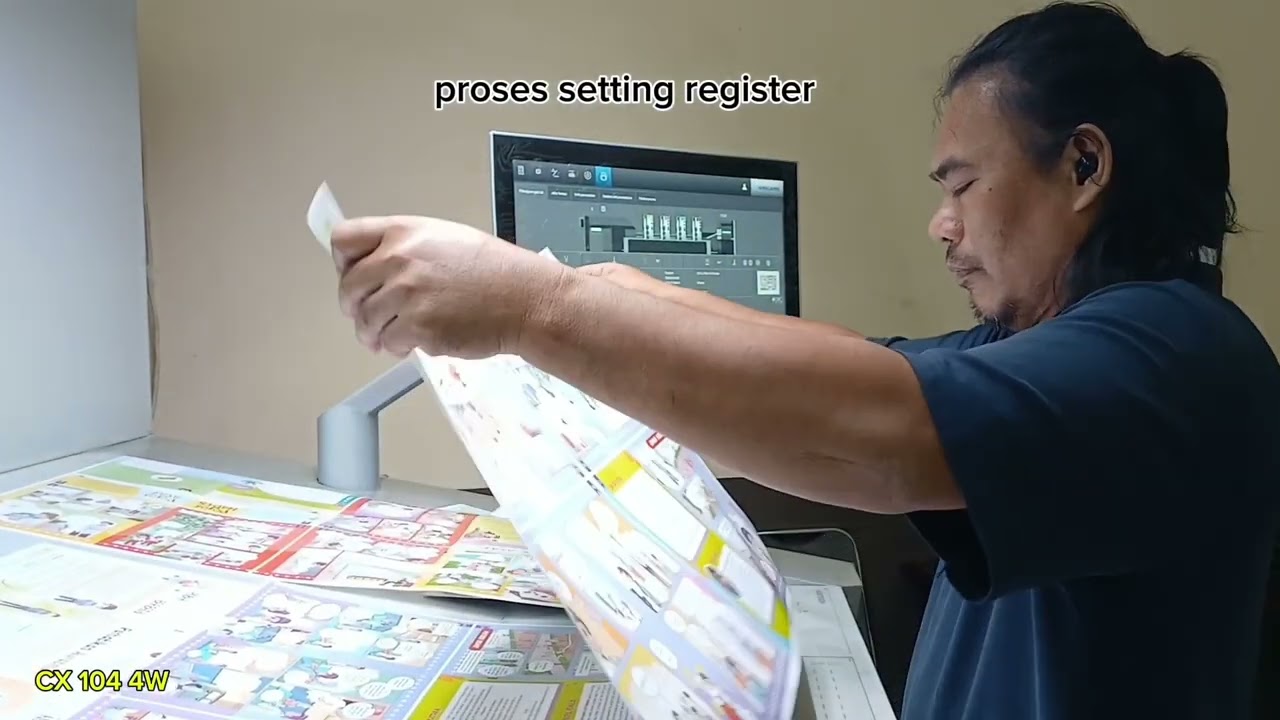 HEIDELBERG||Proses Cetak Komik