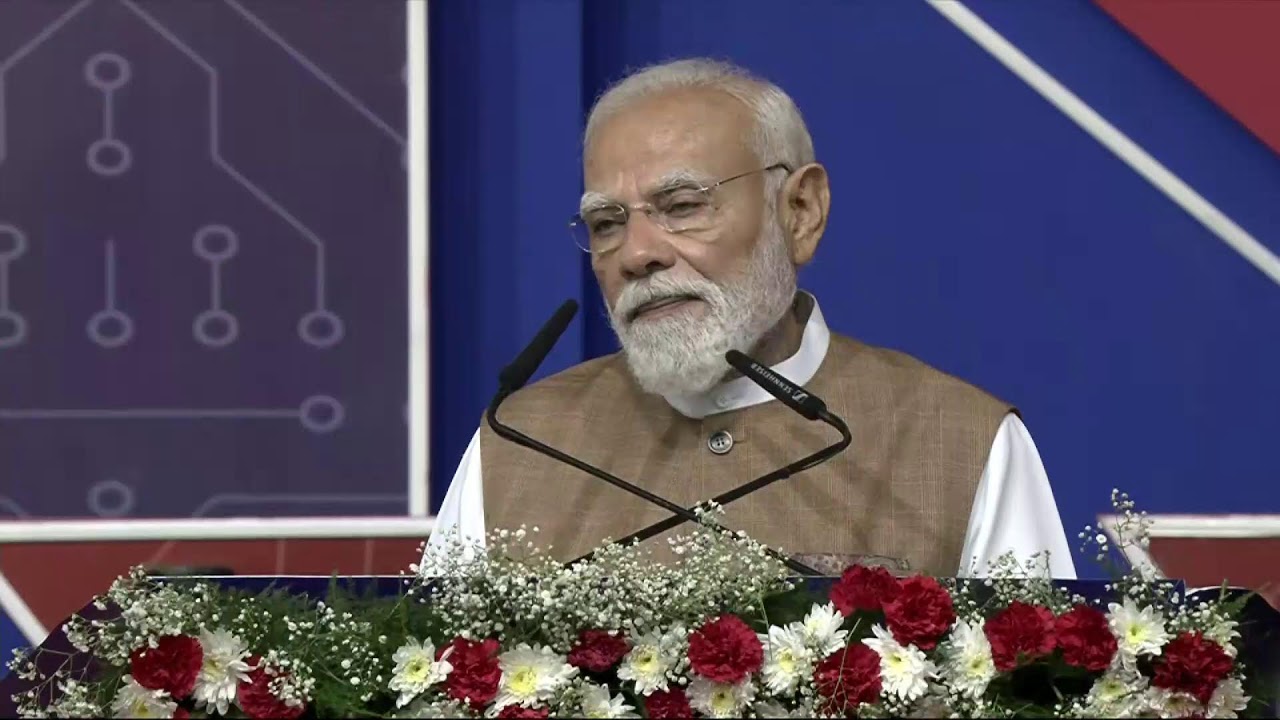 Hon&rsquo;ble PM Shri Narendra Modi inaugurates Kaynes Semicon's OSAT facility at Sanand