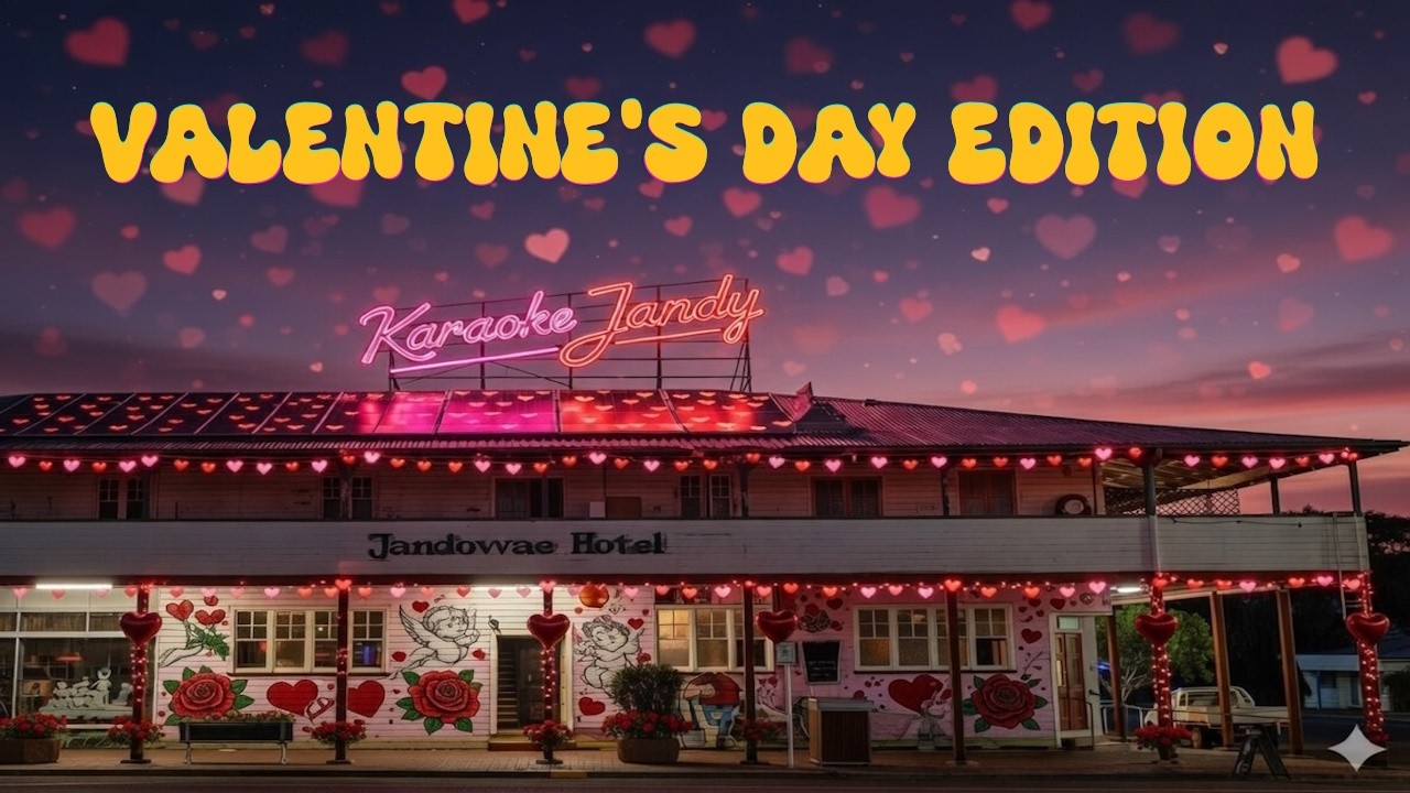Karaoke Jandy Jandowae Pub Valentine's Day Highlight Reel 3 #karaoke #karaokebar #karaokeparty