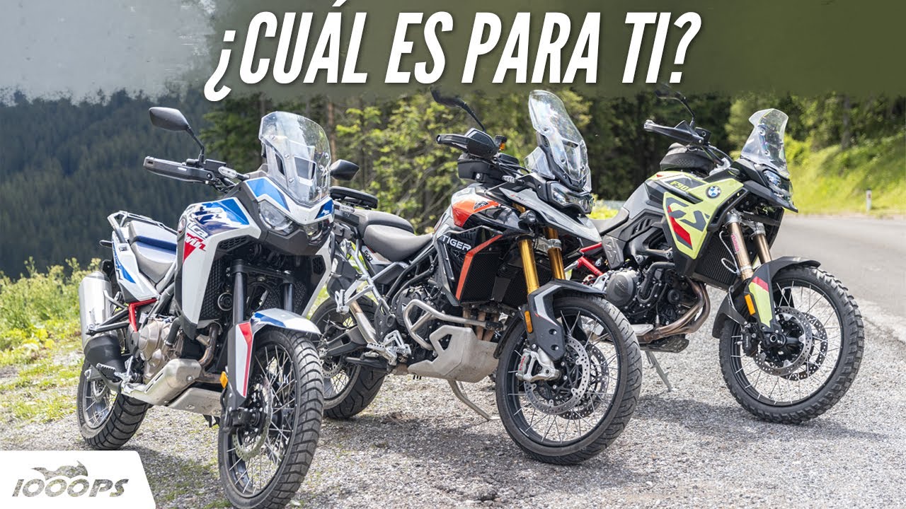 BMW F900 GS vs. Triumph Tiger 900 Rally PRO vs. Honda Africa Twin - Comparativa Trail